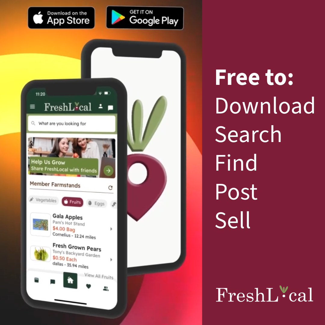 FreshLocal App with store links